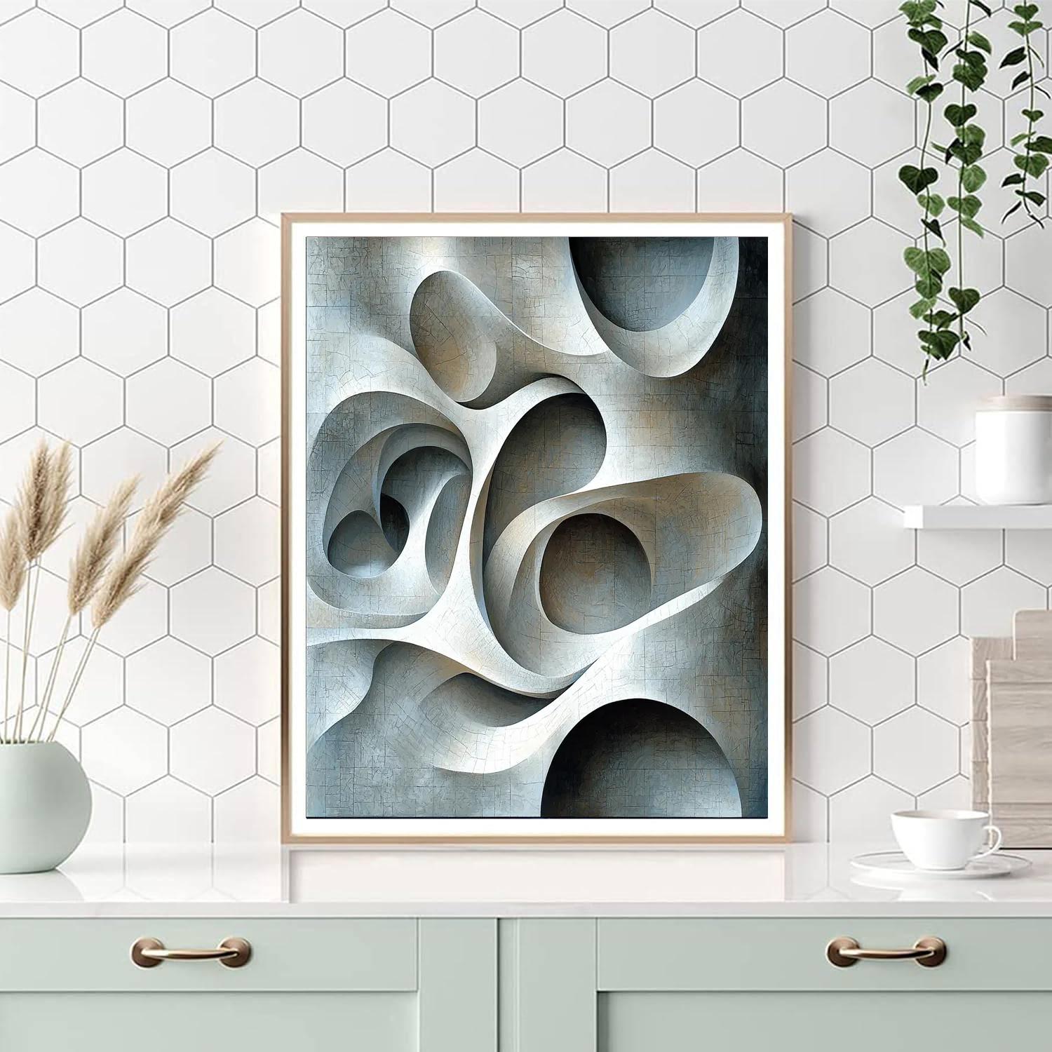 Michelangelo Inspired Mystical Wind  Painting Number Kit