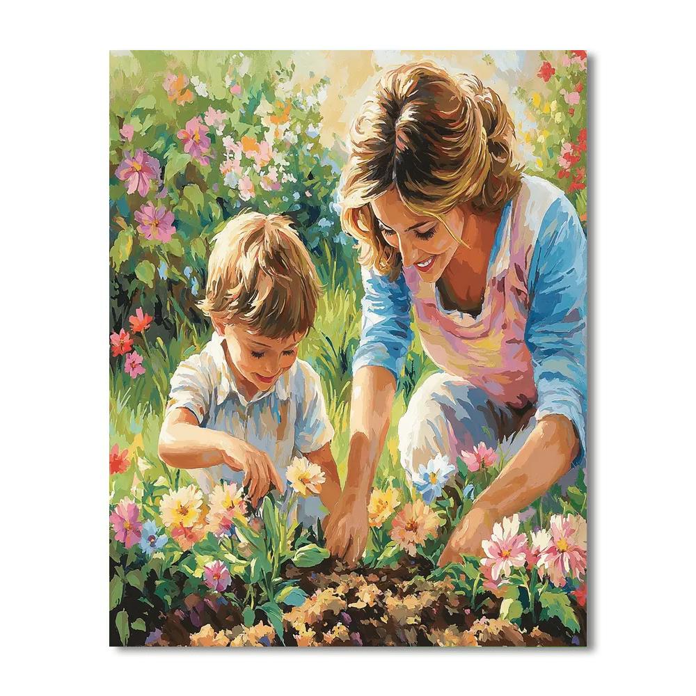 Springtime Nurture Paint By Color