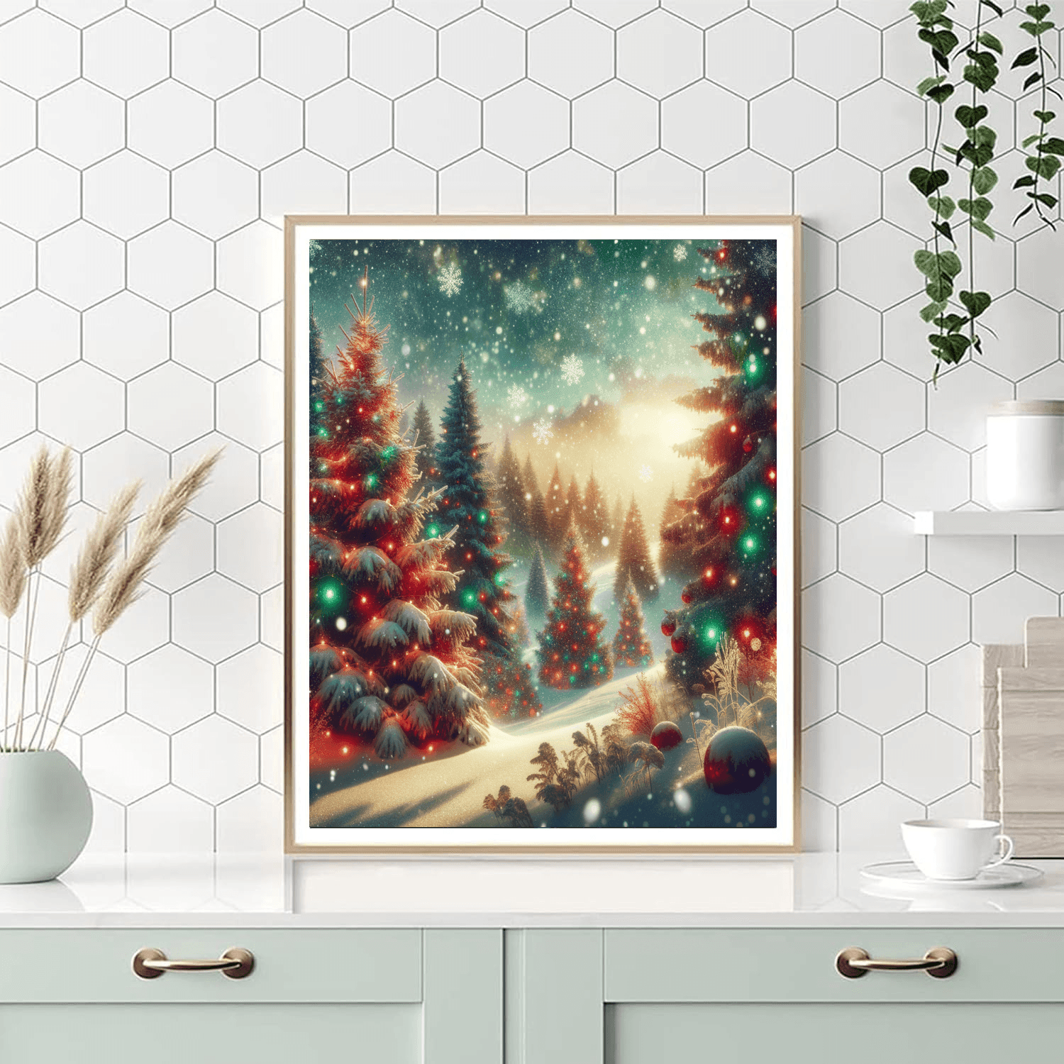 Christmas Wonderland Paint By Number