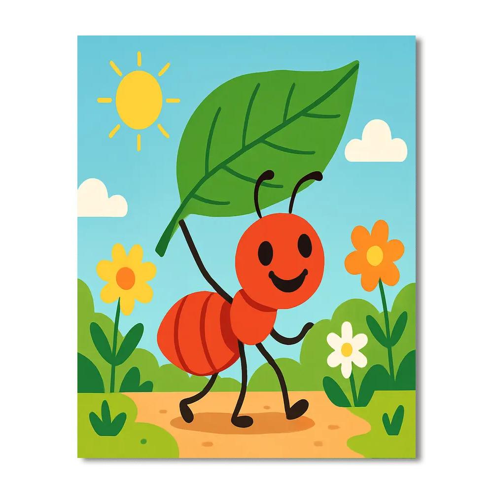 Merry Ant Painting By Numbers Kit