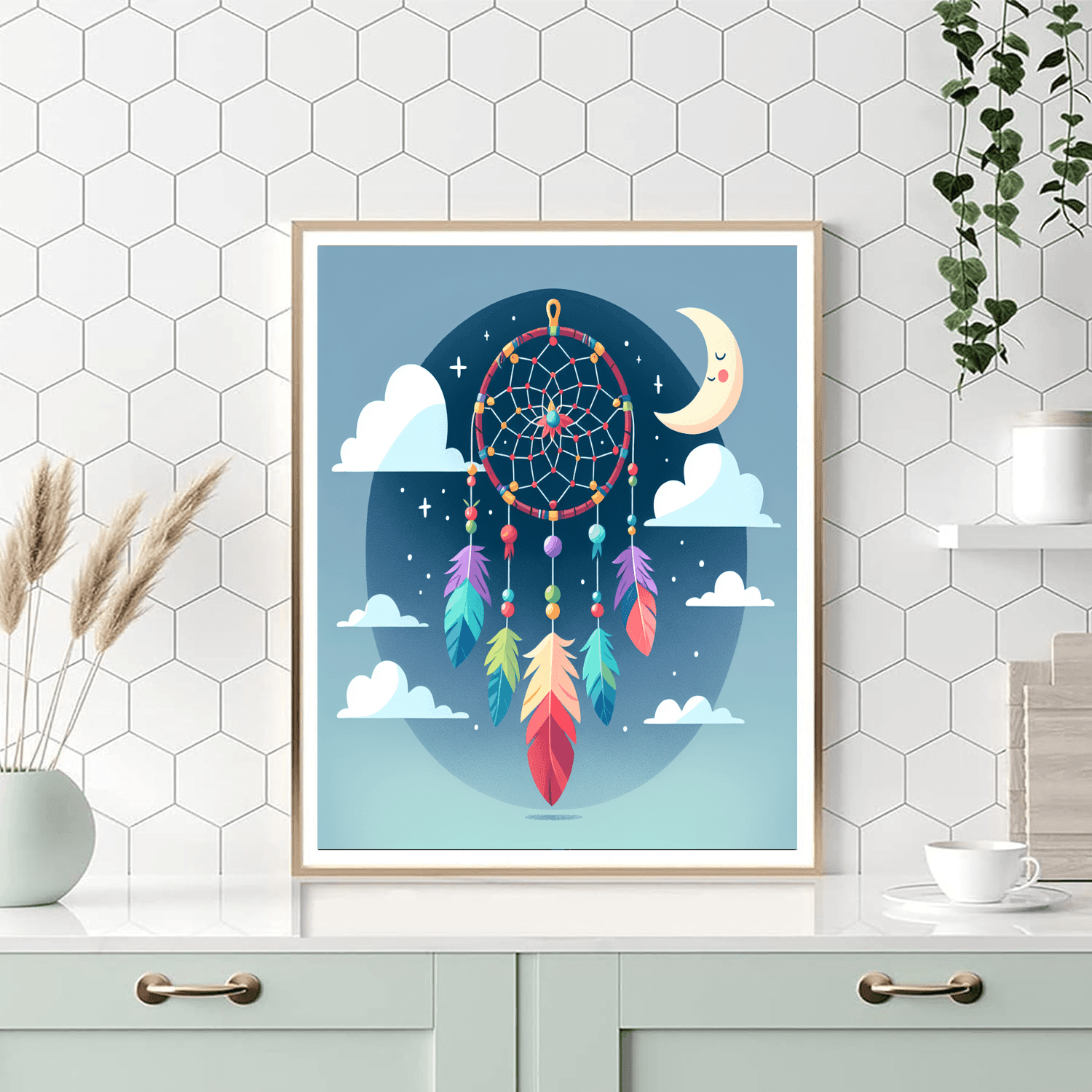 Sweet Dreams Dreamcatcher Number Painting
