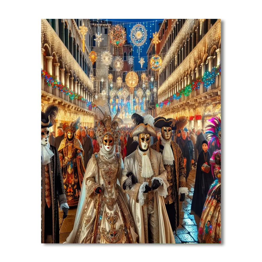 Karnival In Venice Paint By Numbers