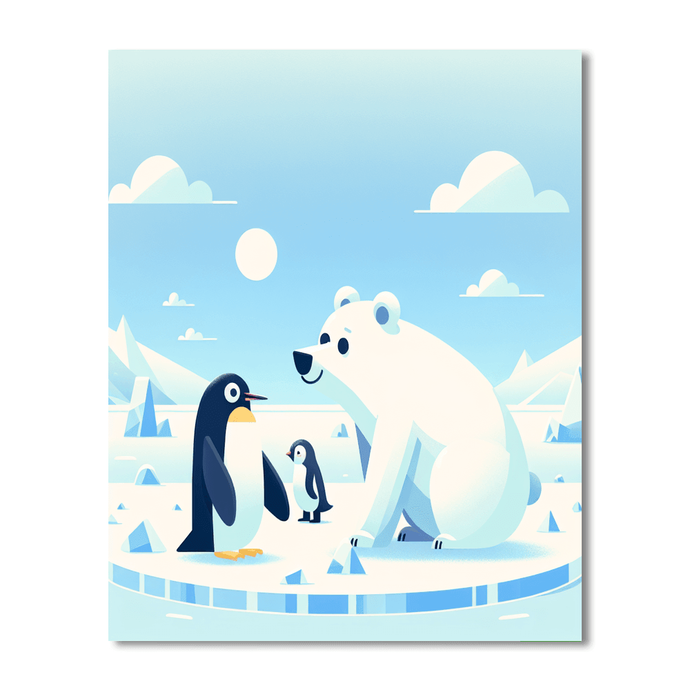 Arctic Exploration Expedition Paint By Numbers