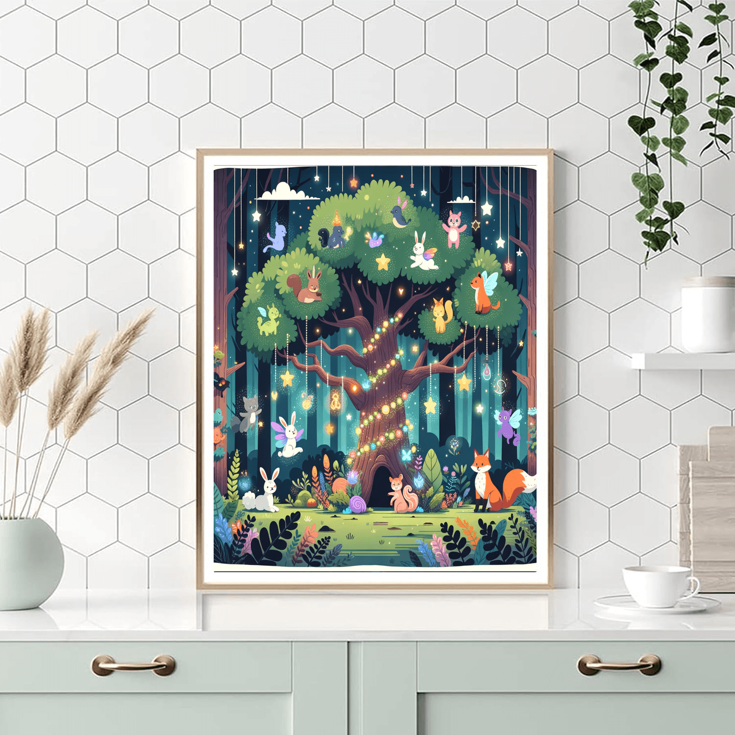 Mystery Of The Magic Tree Paint By Color