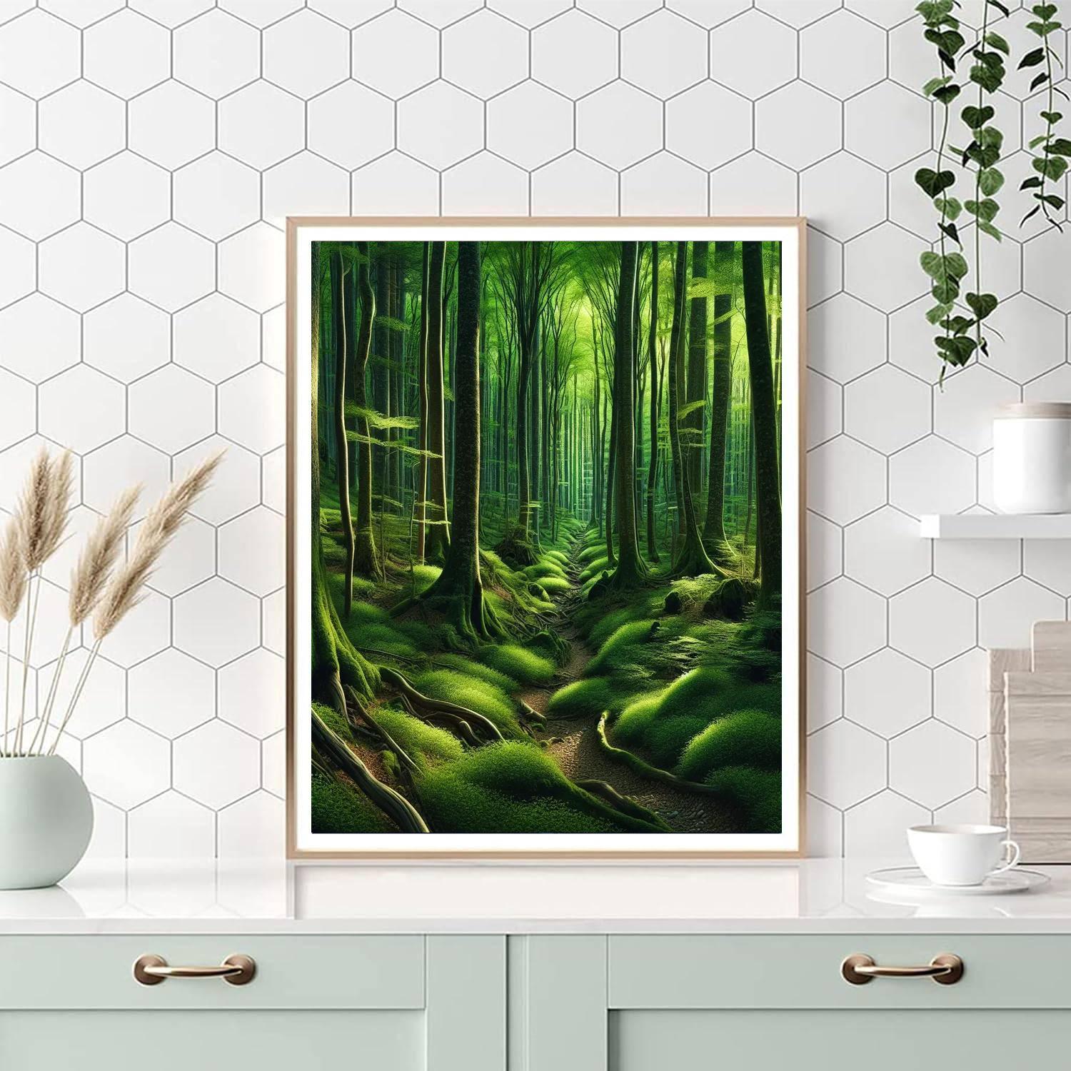 Hidden Forest Sanctuary Painting By Numbers Kit