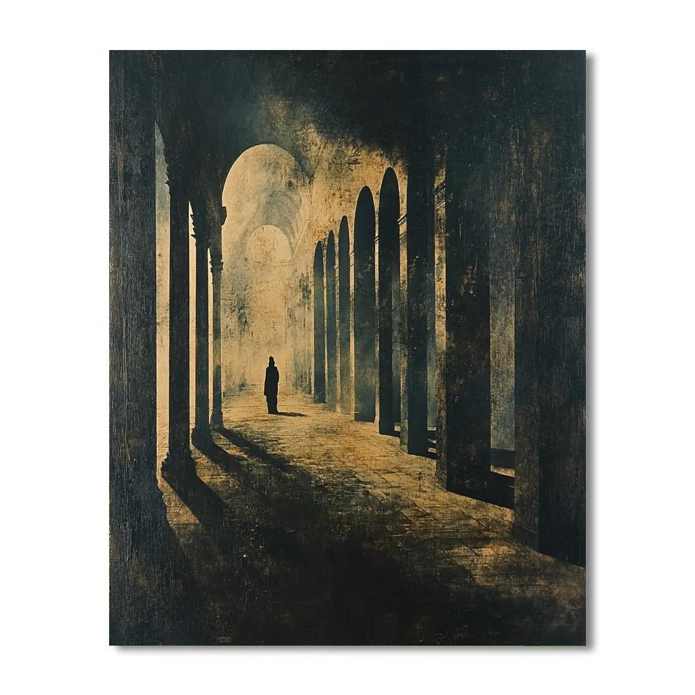 Caravaggio Inspired Silhouettes Of The Soul  Paint By Color