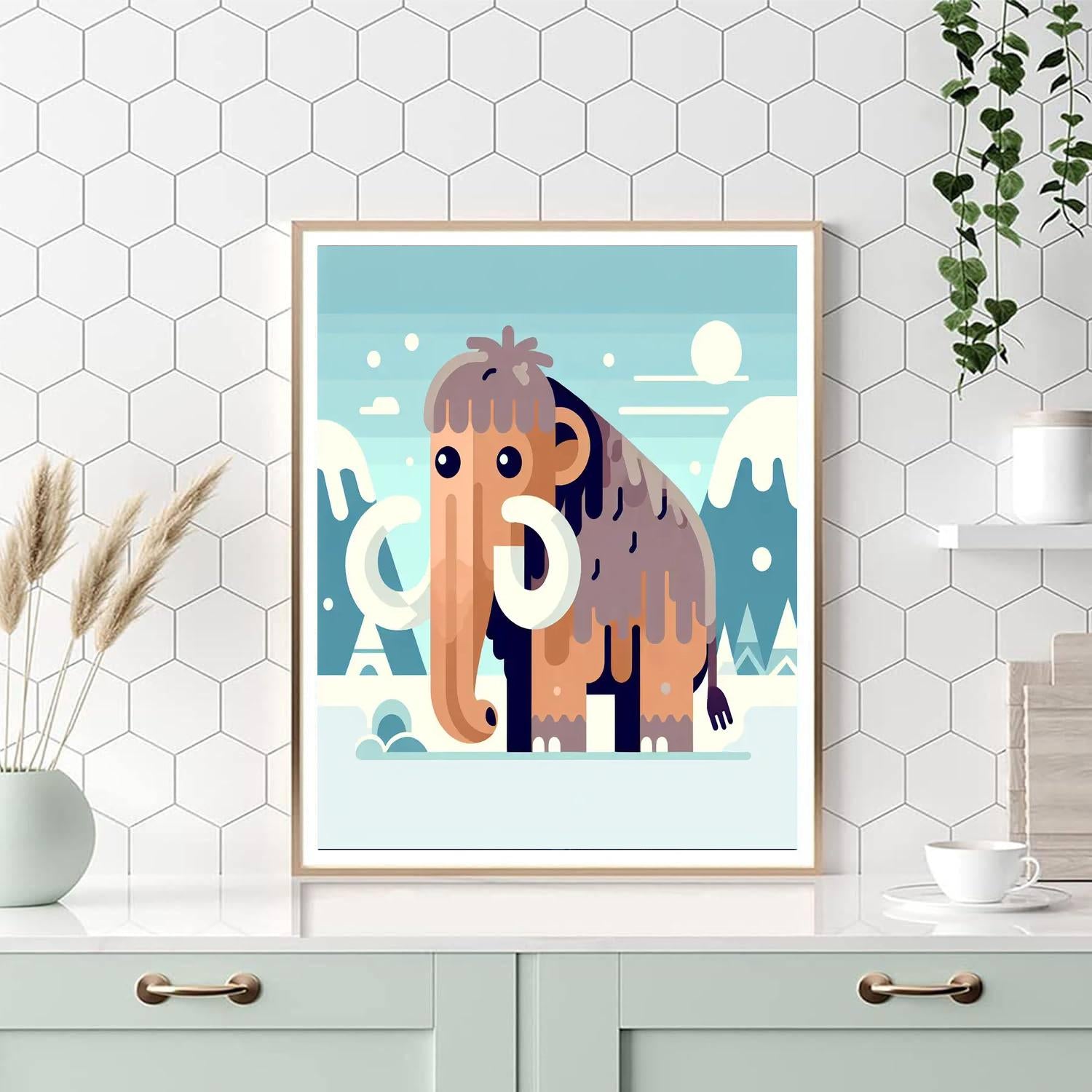Ice Age Adventure Quest Painting Number Kit