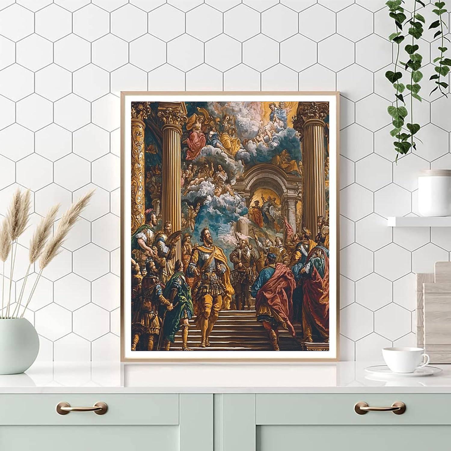 Peter Paul Rubens Inspired Historical Journey Through Time  Paint By Numbers Kits