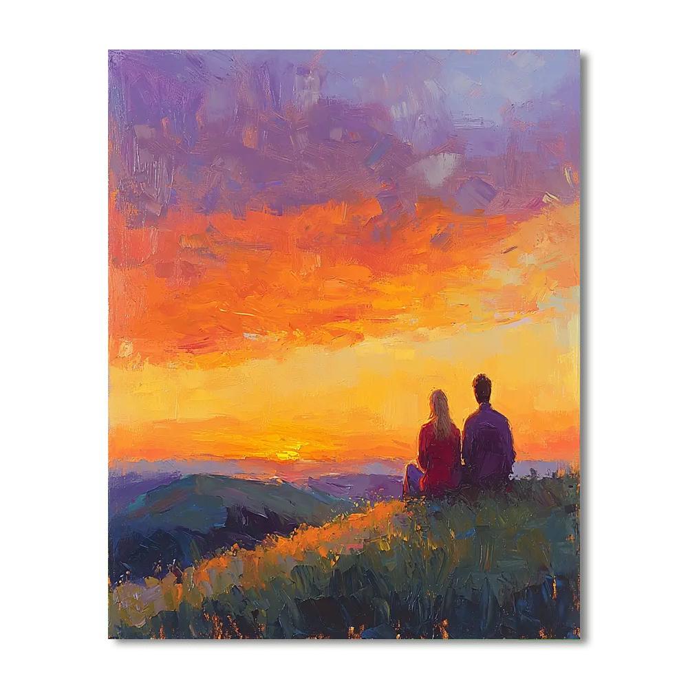 A Magical Evening Paint By Numbers Kits