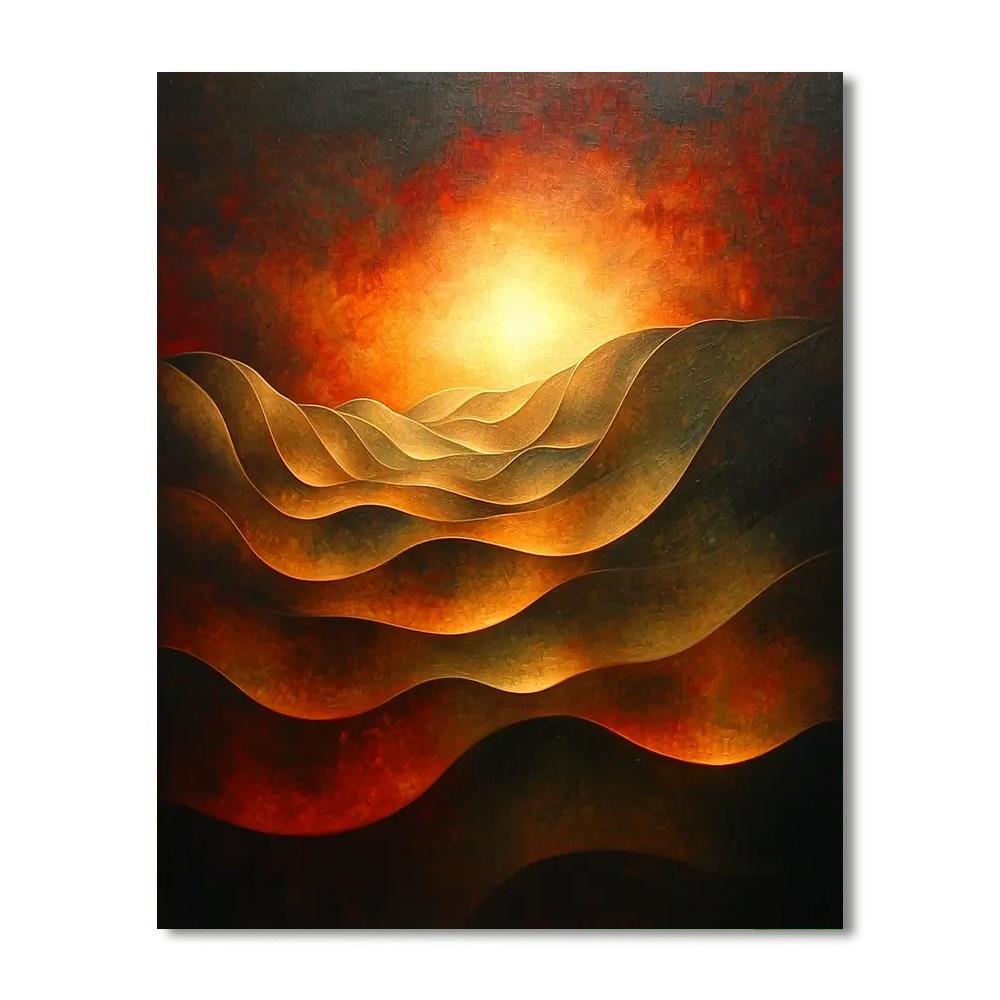 Caravaggio Inspired Light In Shadows  Painting By Numbers Kit