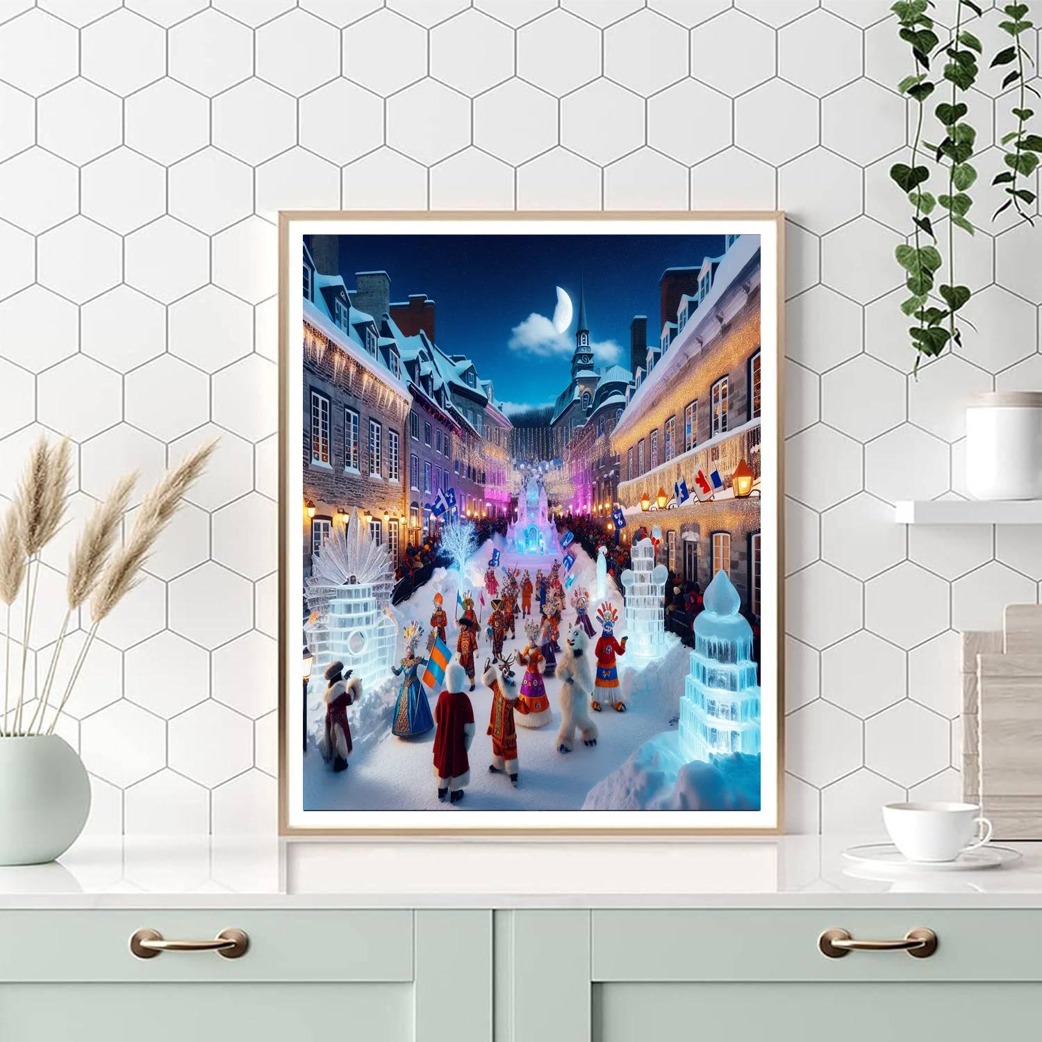 Mardi Gras - Quebec City Paint By Number