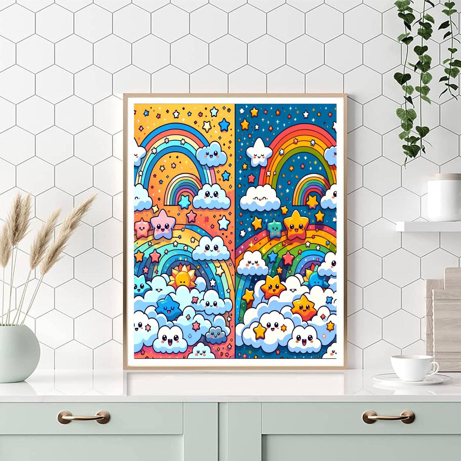 Sweet Dreams With Dreamy Creatures Painting By Numbers Kit