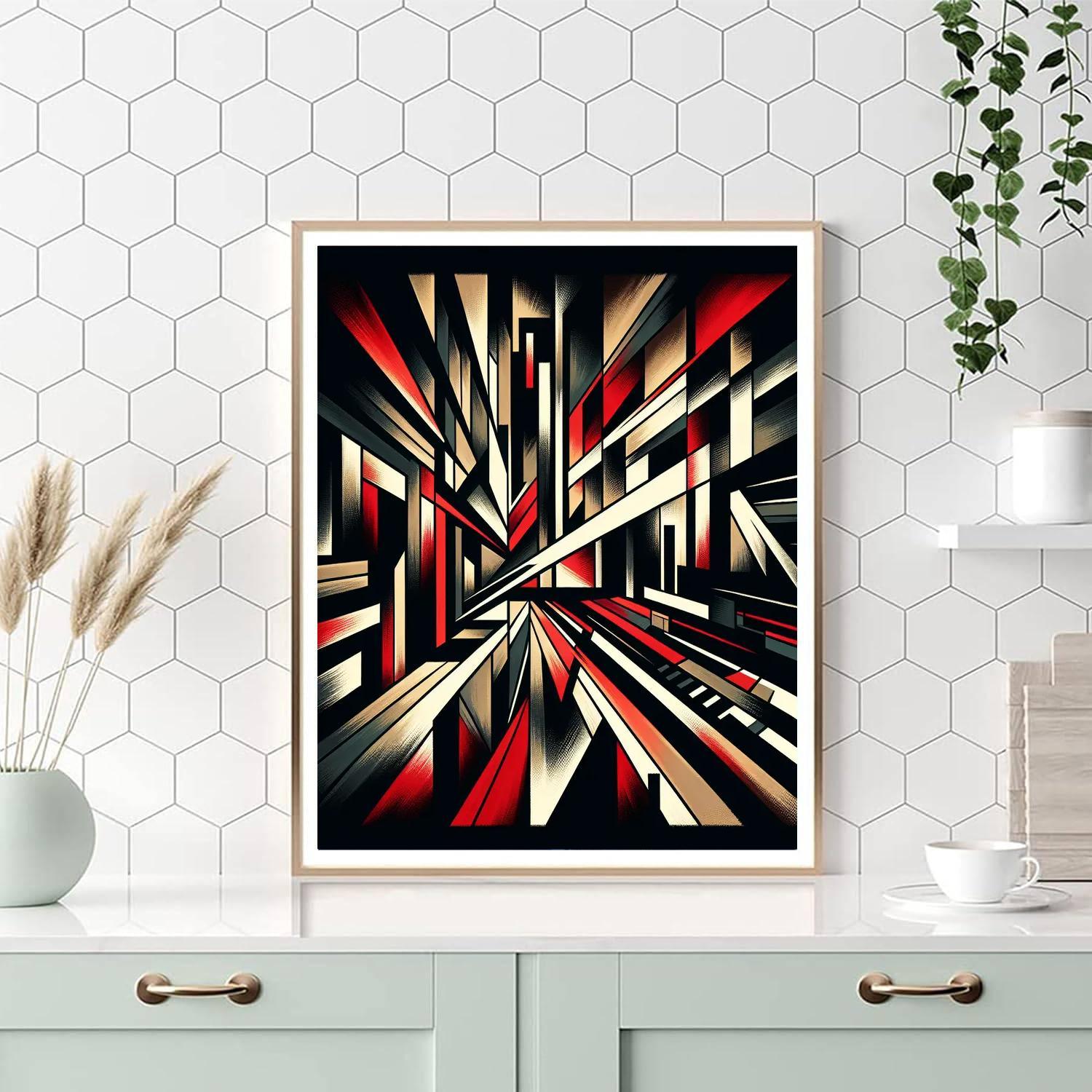 Bold Urban Statement Paint By Numbers Art