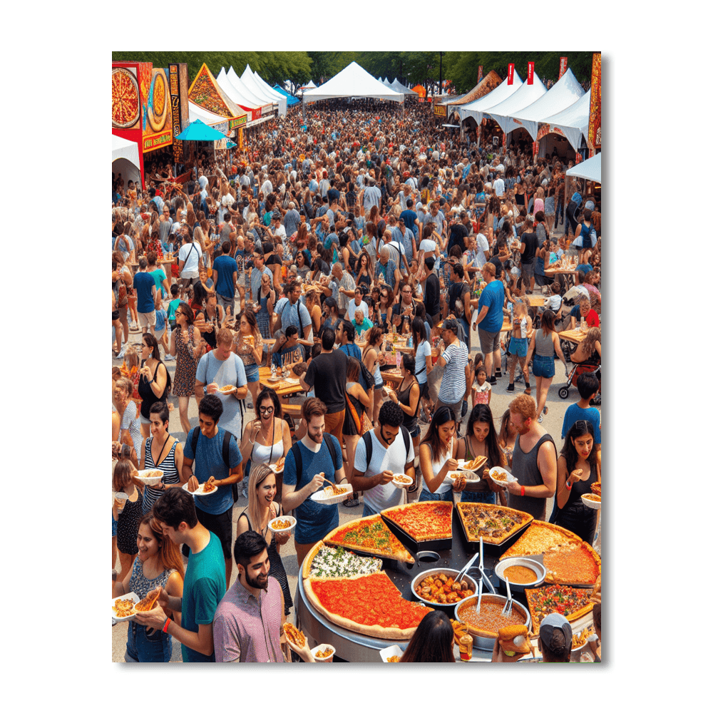 Taste Of Chicago - Usa Paint By Numbers Art