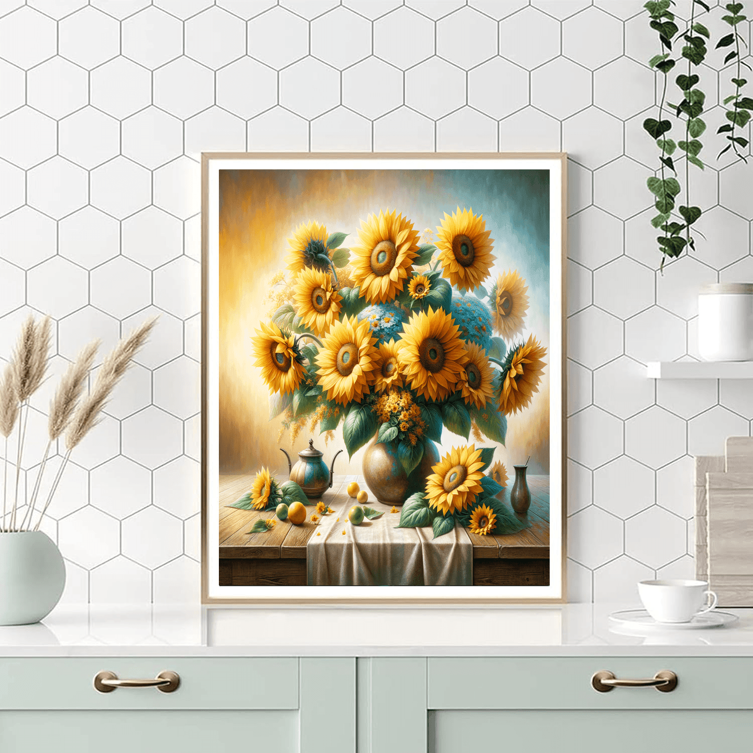Sunflower Harmony - DIY Painting By Numbers Kit