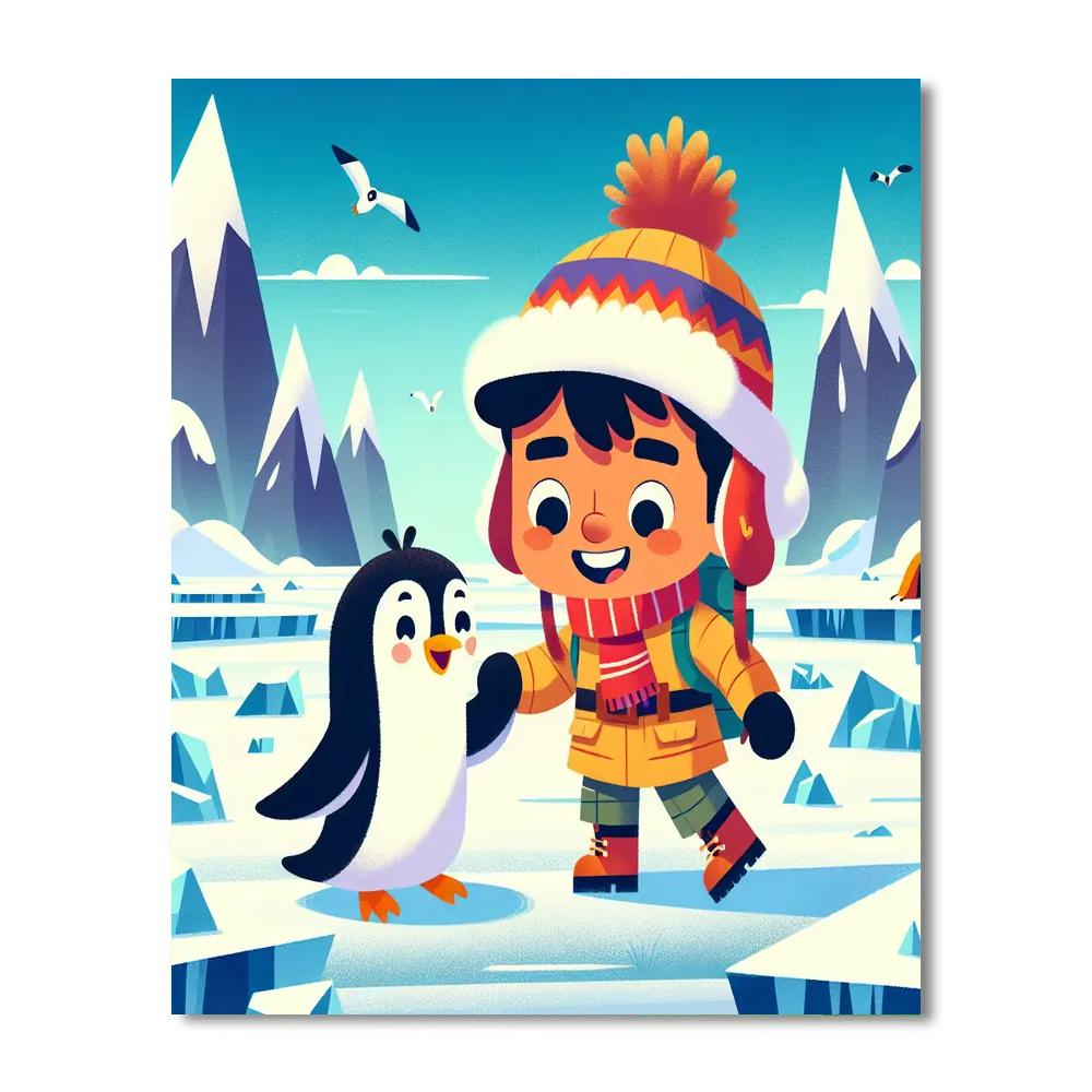 Winter Adventure Quest Paint By Numbers Kits
