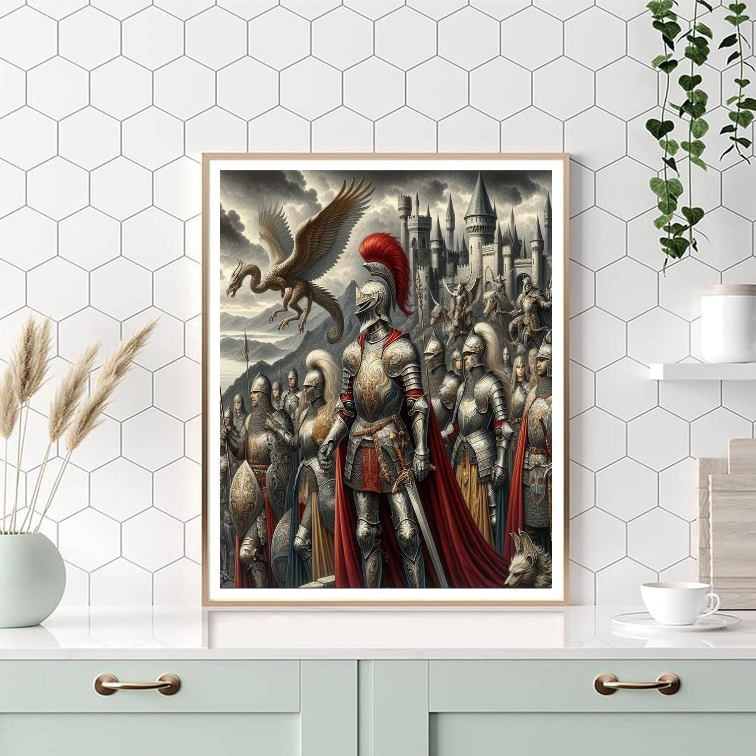 Medieval Legends Realm Paint By Numbers Kits