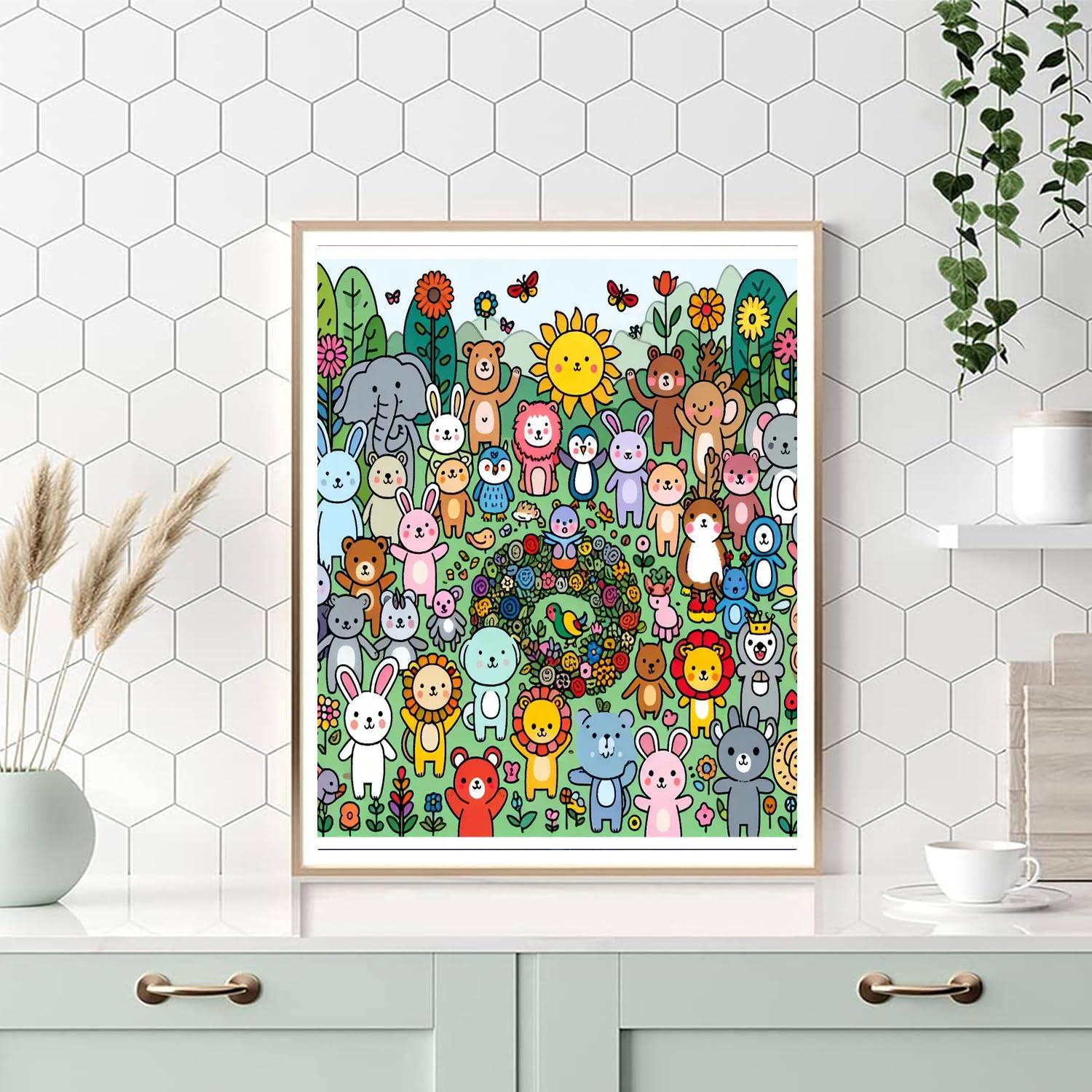 Glorious Garden Gathering Paint By Color