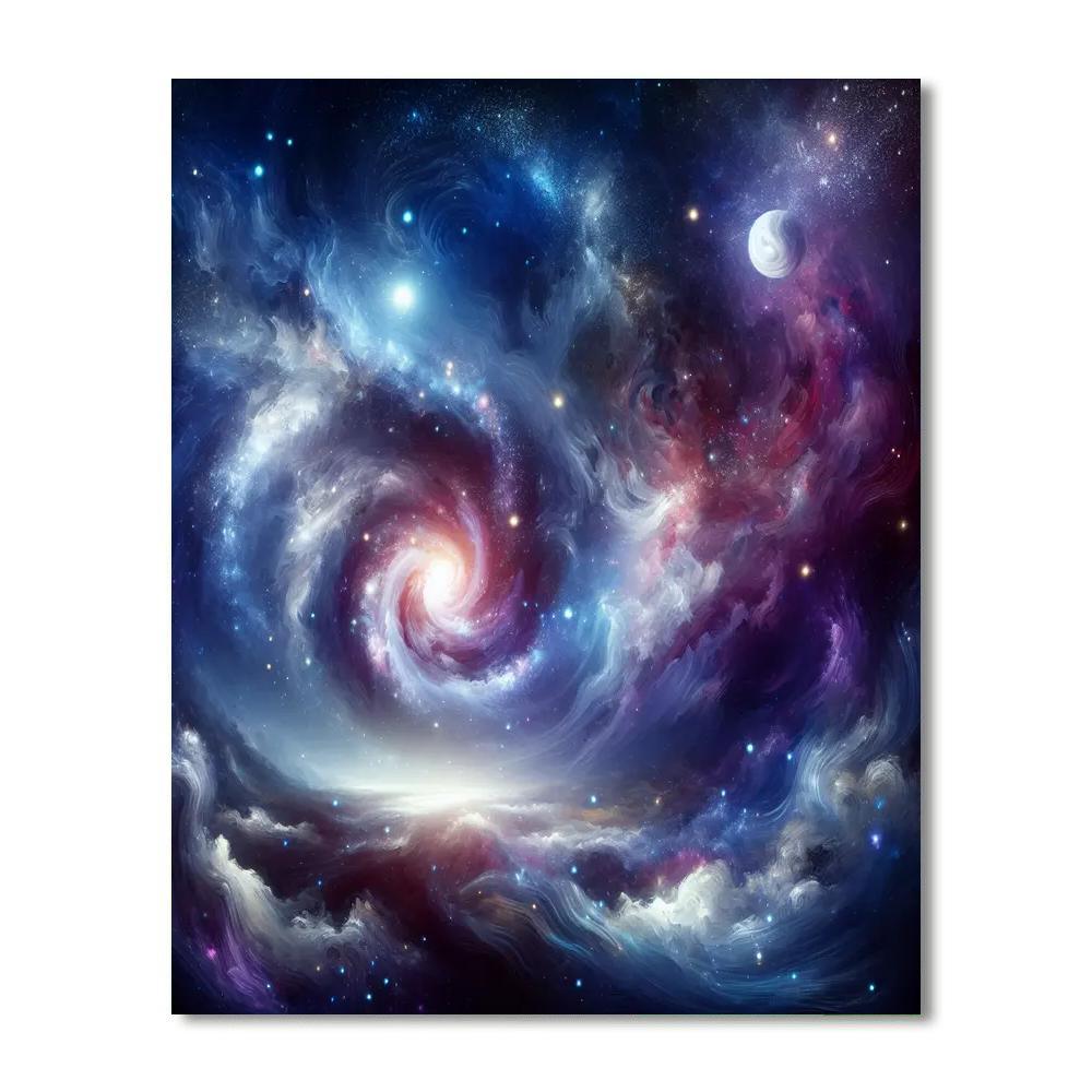 Celestial Dreams Of Space Paint By Color