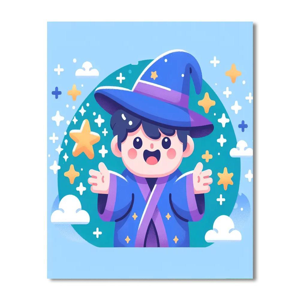 Friendly Wizard DIY Paint By Numbers