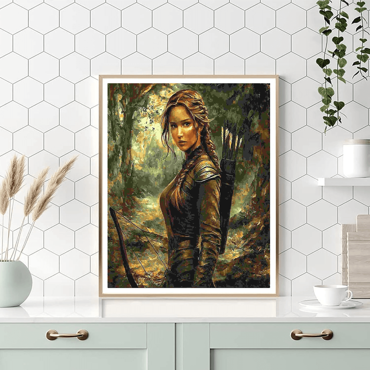 Jennifer Lawrence: The Fearless Fighter Of Fame Paint By Numbers Kits