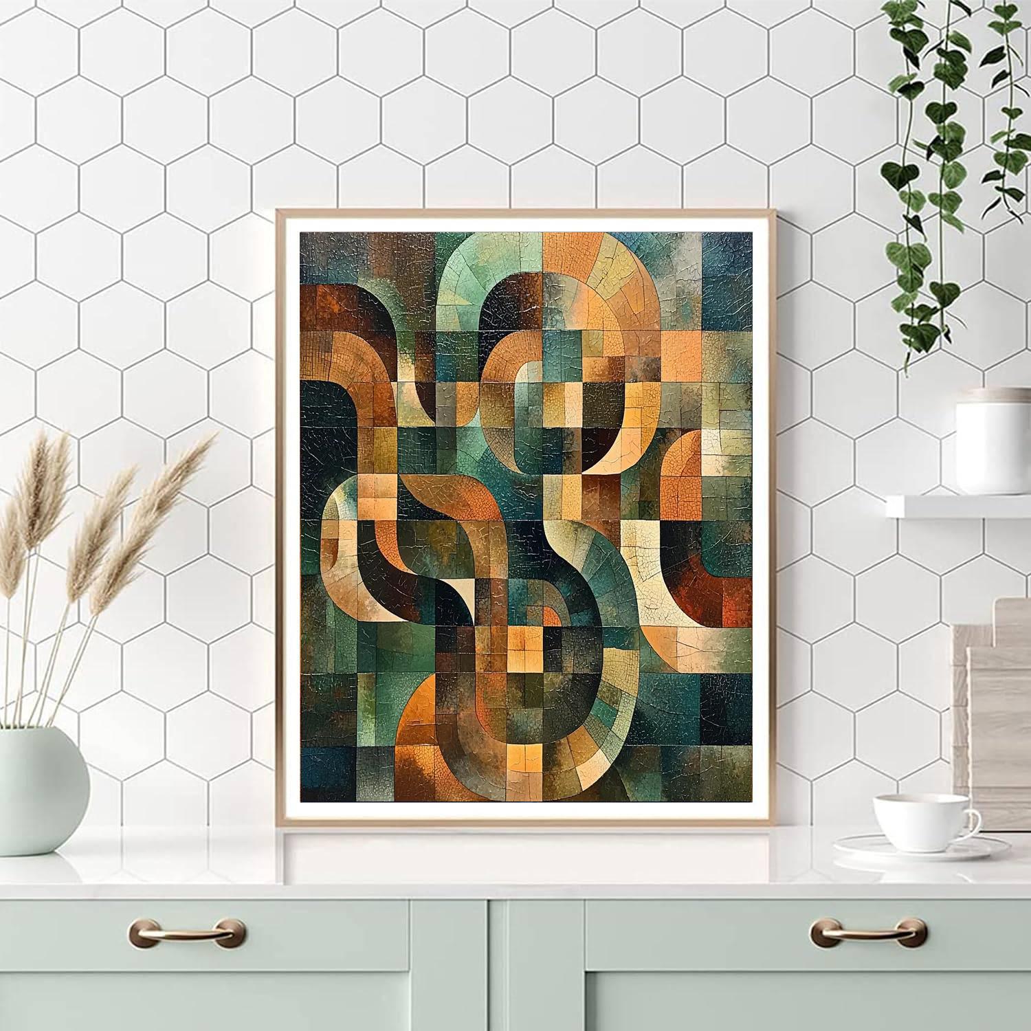 Max Ernst Inspired Timeless Labyrinths  Paint By Number