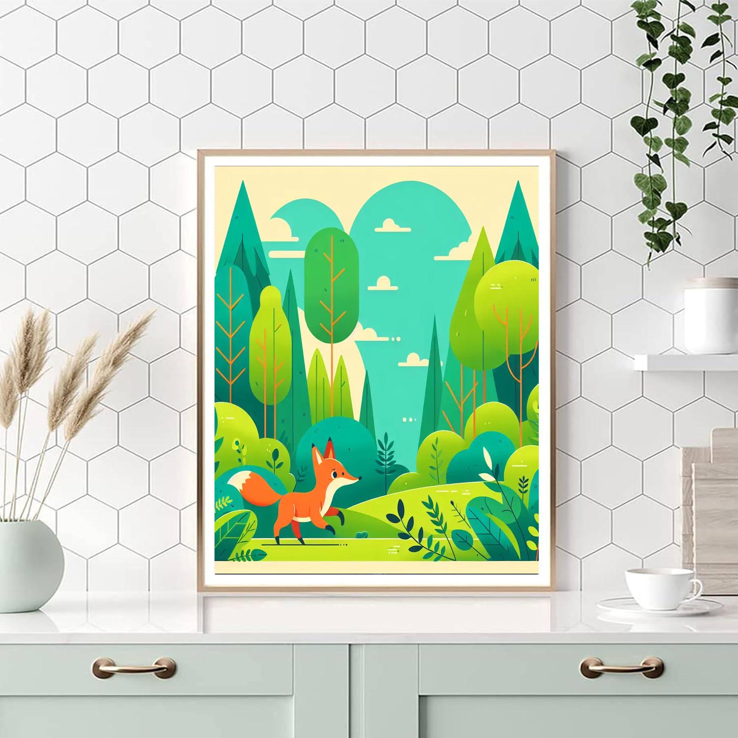 Forest Adventure Expedition Paint By Numbers Kits