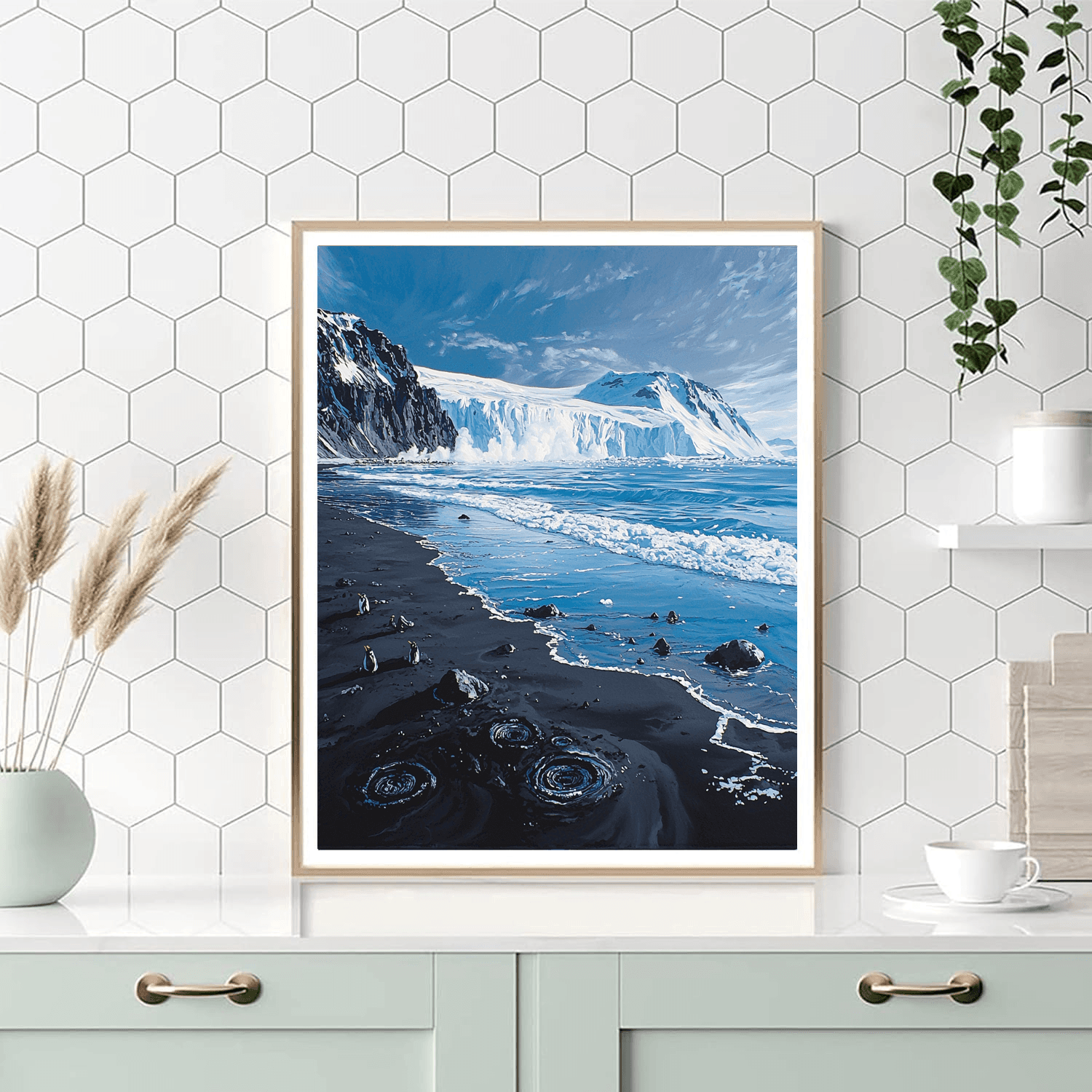 Deception Island - Antarctica Numbered Painting Kits