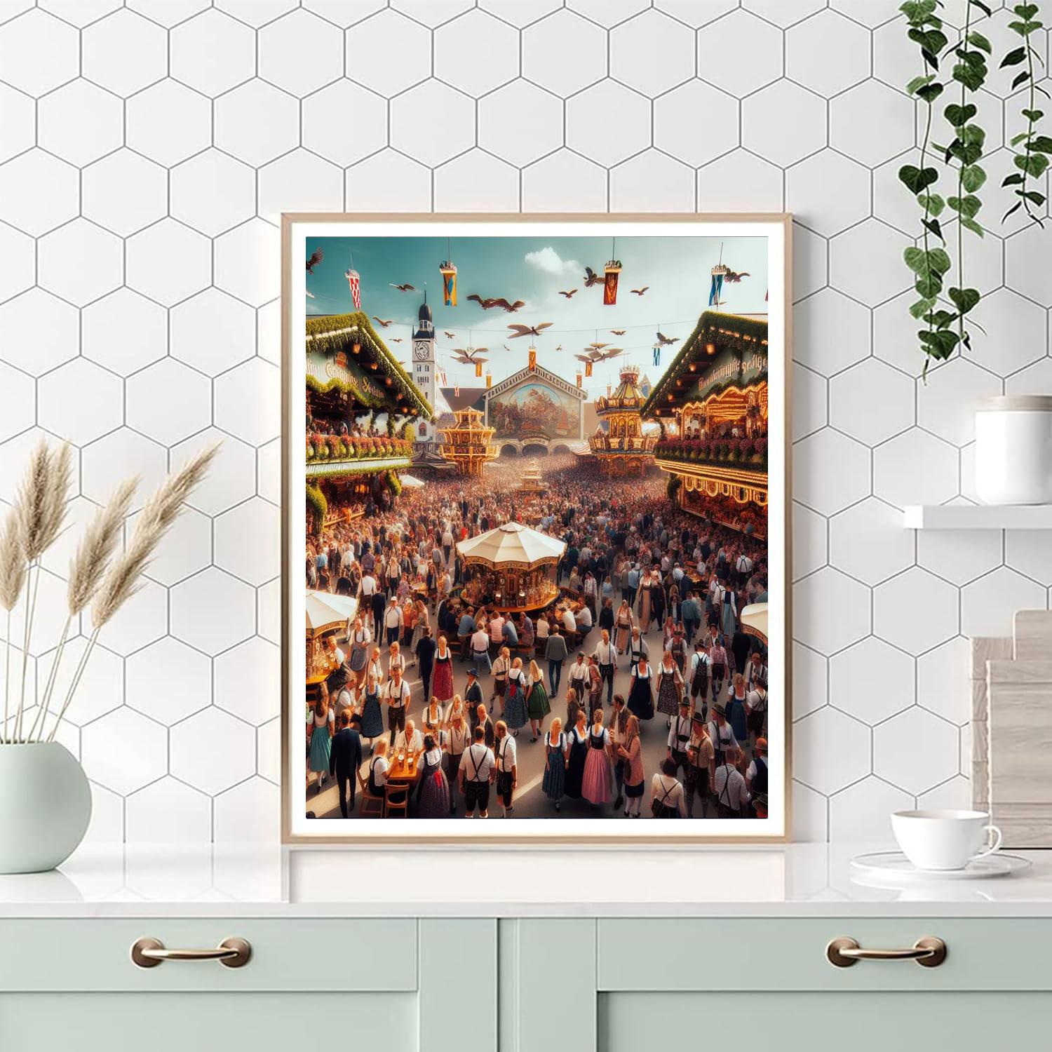 Frühlingsfest - Germany DIY Paint By Numbers