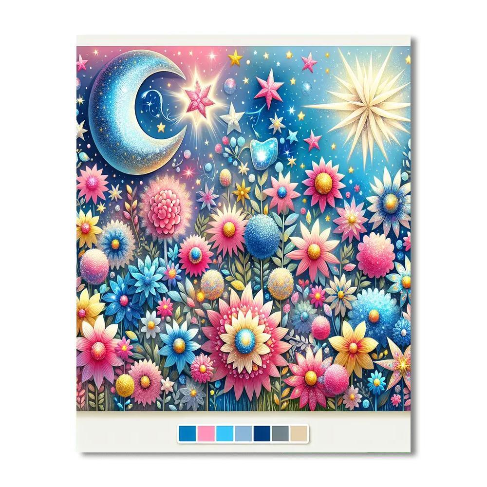 Celestial Garden Dreamscape Paint By Color