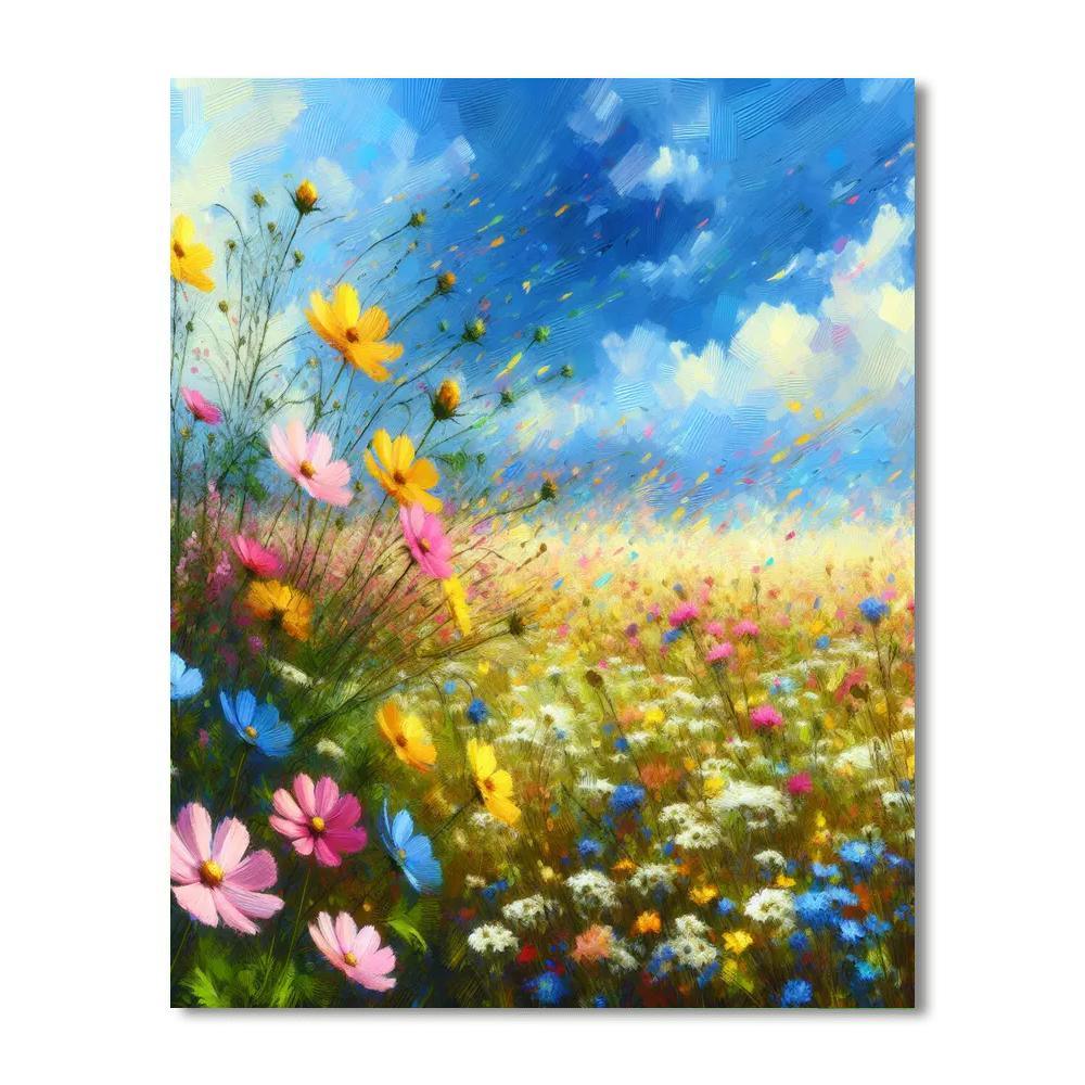 Summer Breeze Escape Paint By Numbers Art