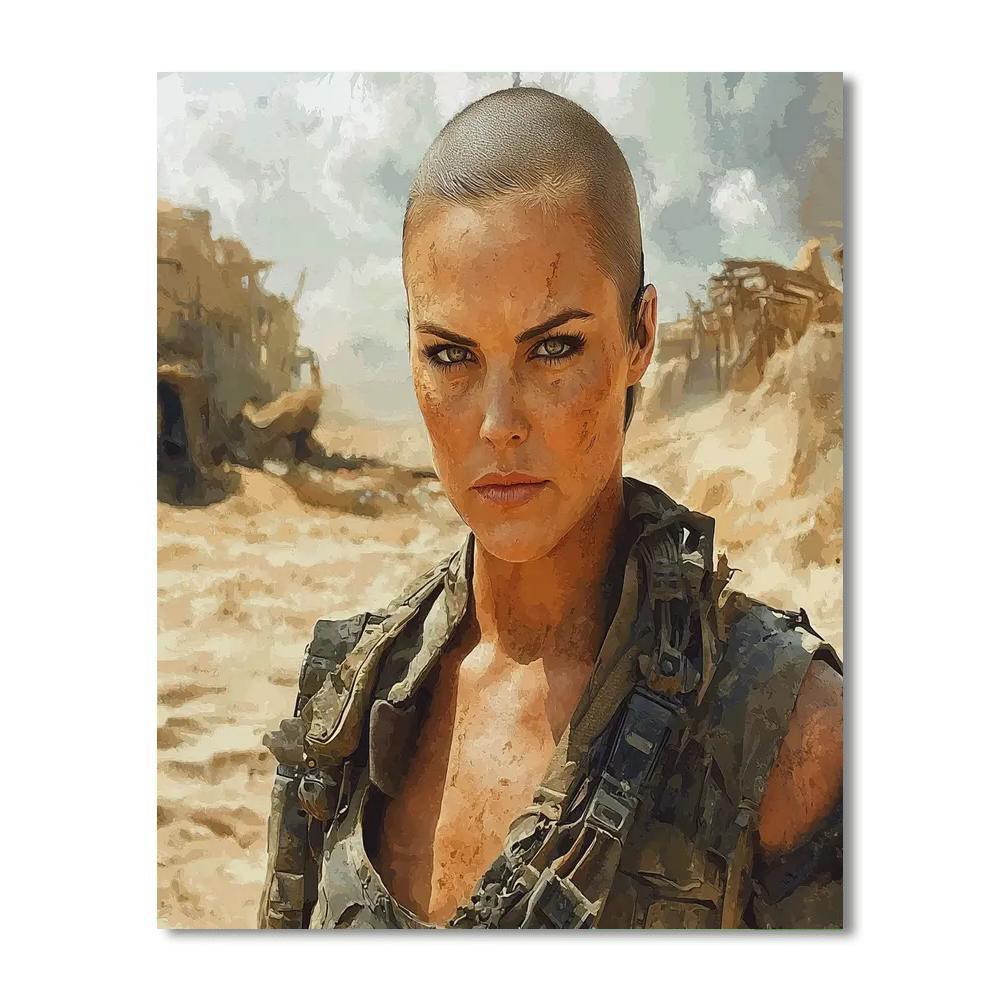 Charlize Theron: Crafting Furiosa's Fierce Odyssey Numbered Painting Kits