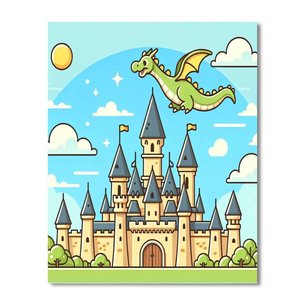 Enchanted Kingdom Adventure Paint By Number
