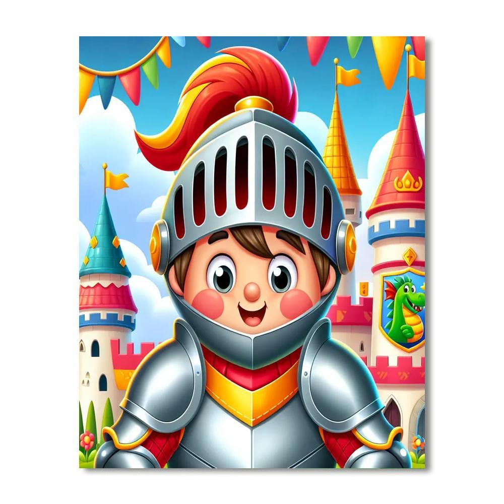 Knights Of The Realm Paint By Numbers Art