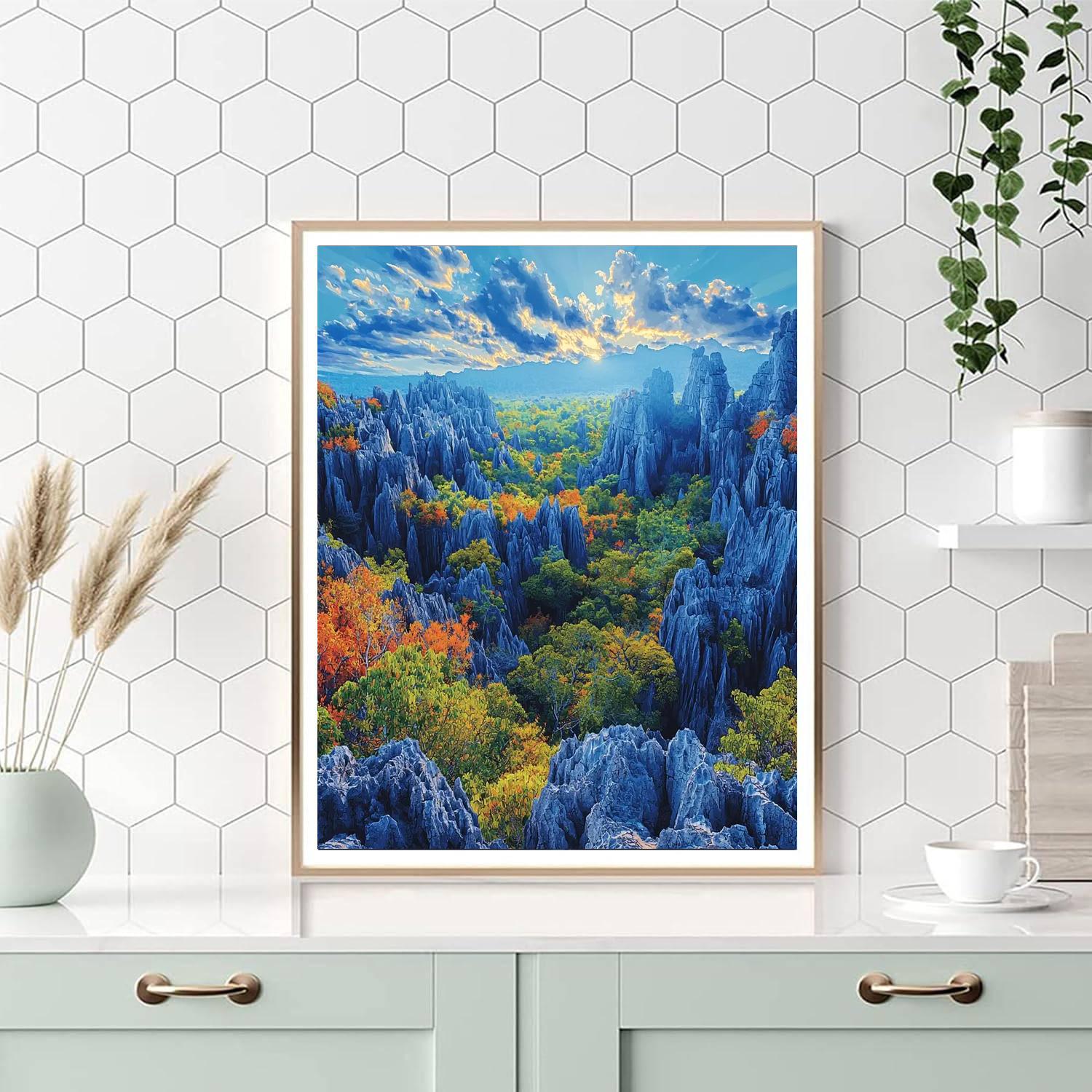 Tsingy De Bemaraha Numbered Painting Kits