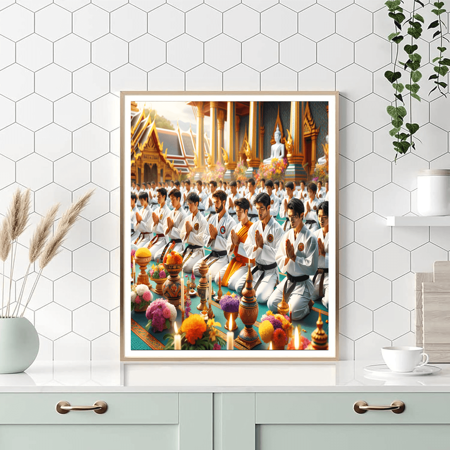 Wai Khru Ceremony - Thailand Paint By Number