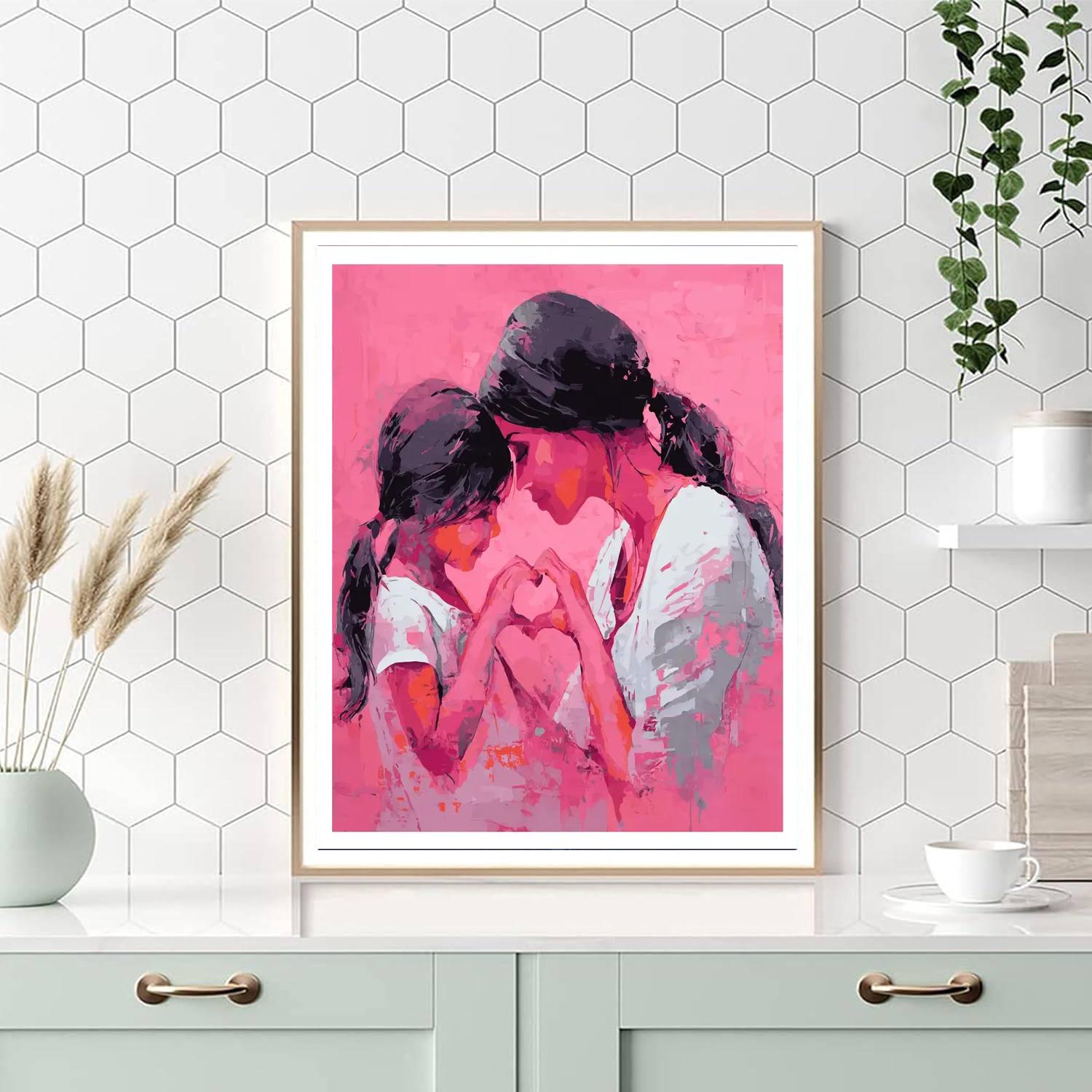 The Heart Of A Mother's Love Paint By Number