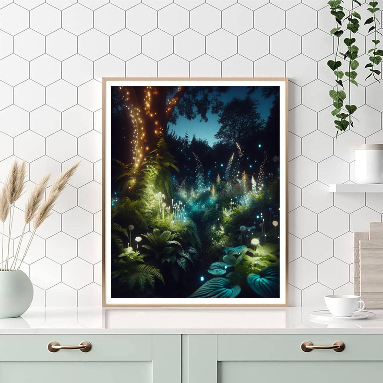 Twilight Fairy Glade Paint By Numbers