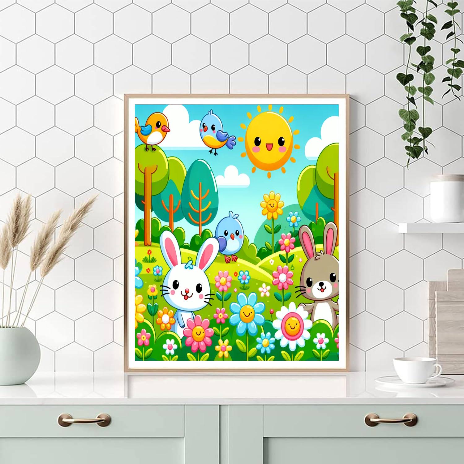 Creative Nature Lovers Numbered Painting Kits