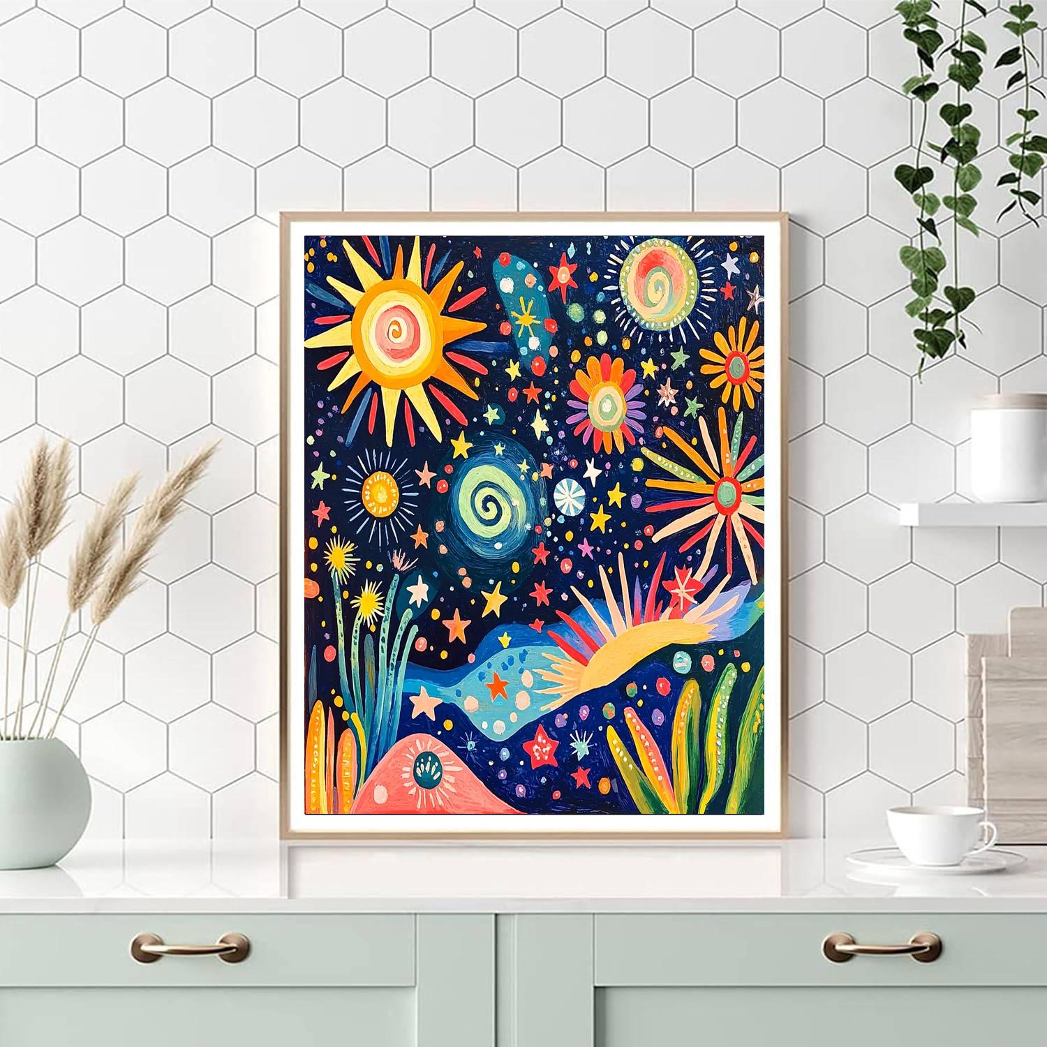 Henri Matisse Inspired Starry Reverie  Paint By Numbers Kits