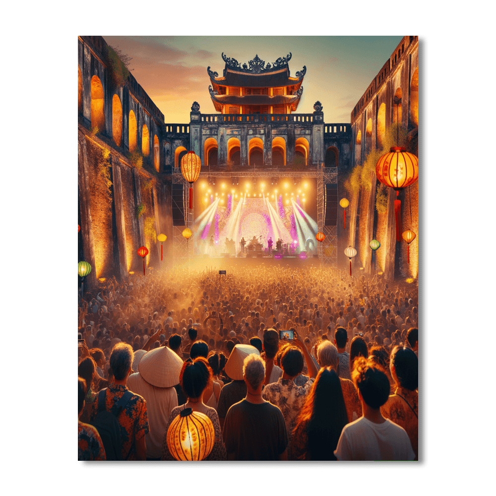 Monsoon Festival - Vietnam Paint By Number