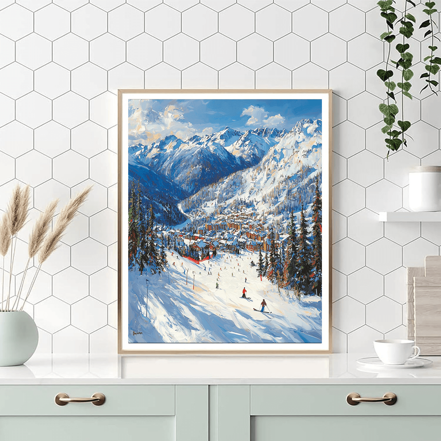 Whistler Blackcomb Numbered Painting Kits