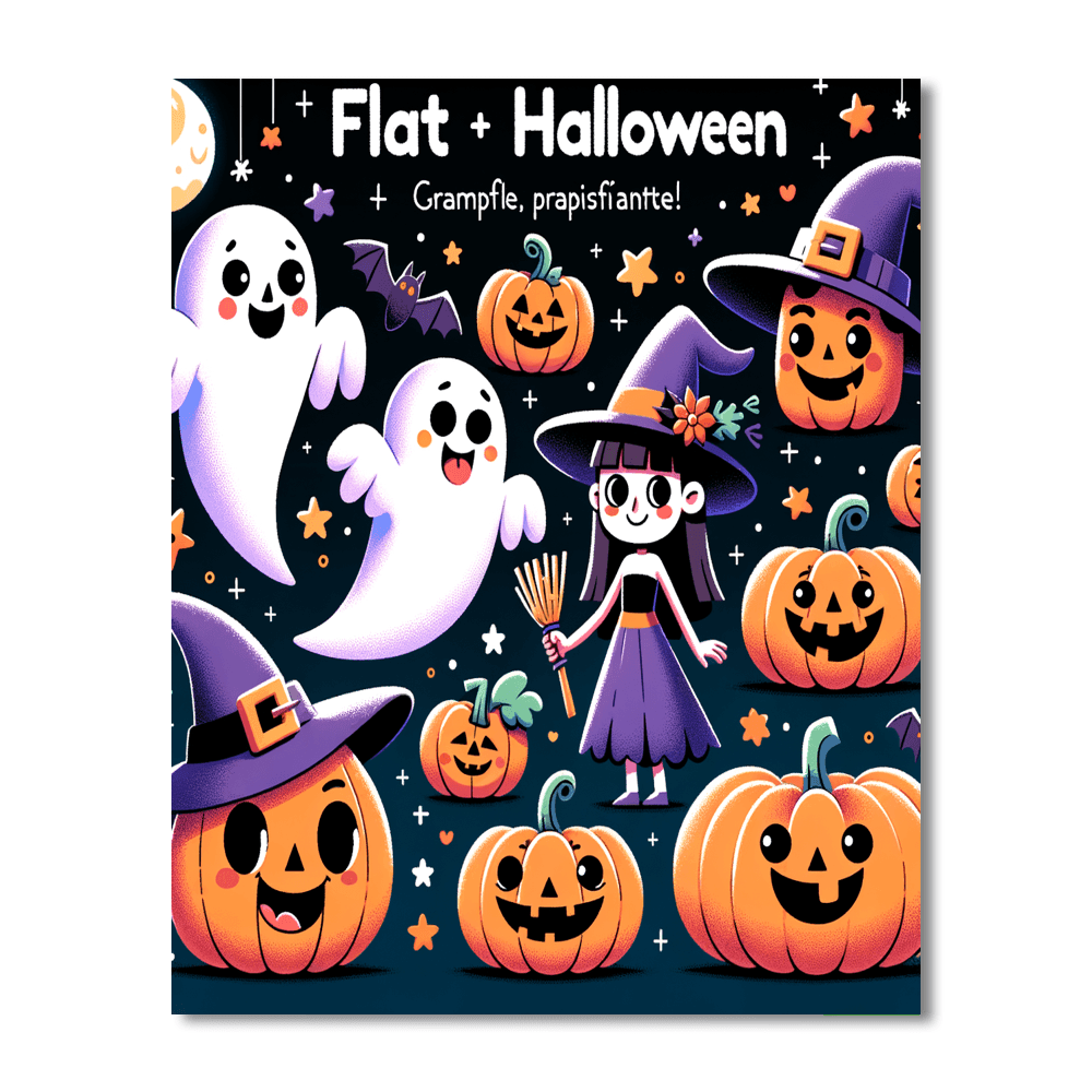 Funny Halloween Creatures Paint By Number