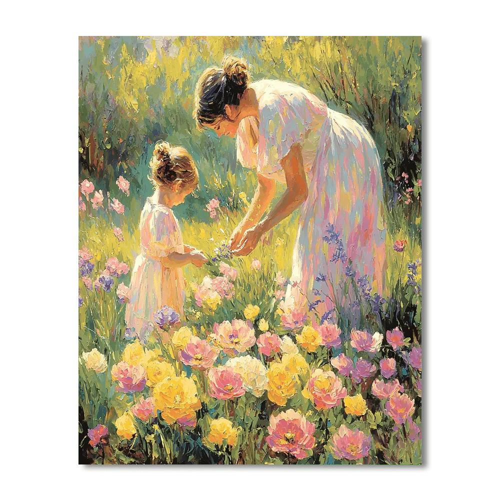 A Garden Of Motherly Love Paint By Number