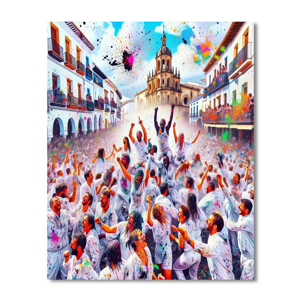 Cascamorras - Guadix Paint By Numbers