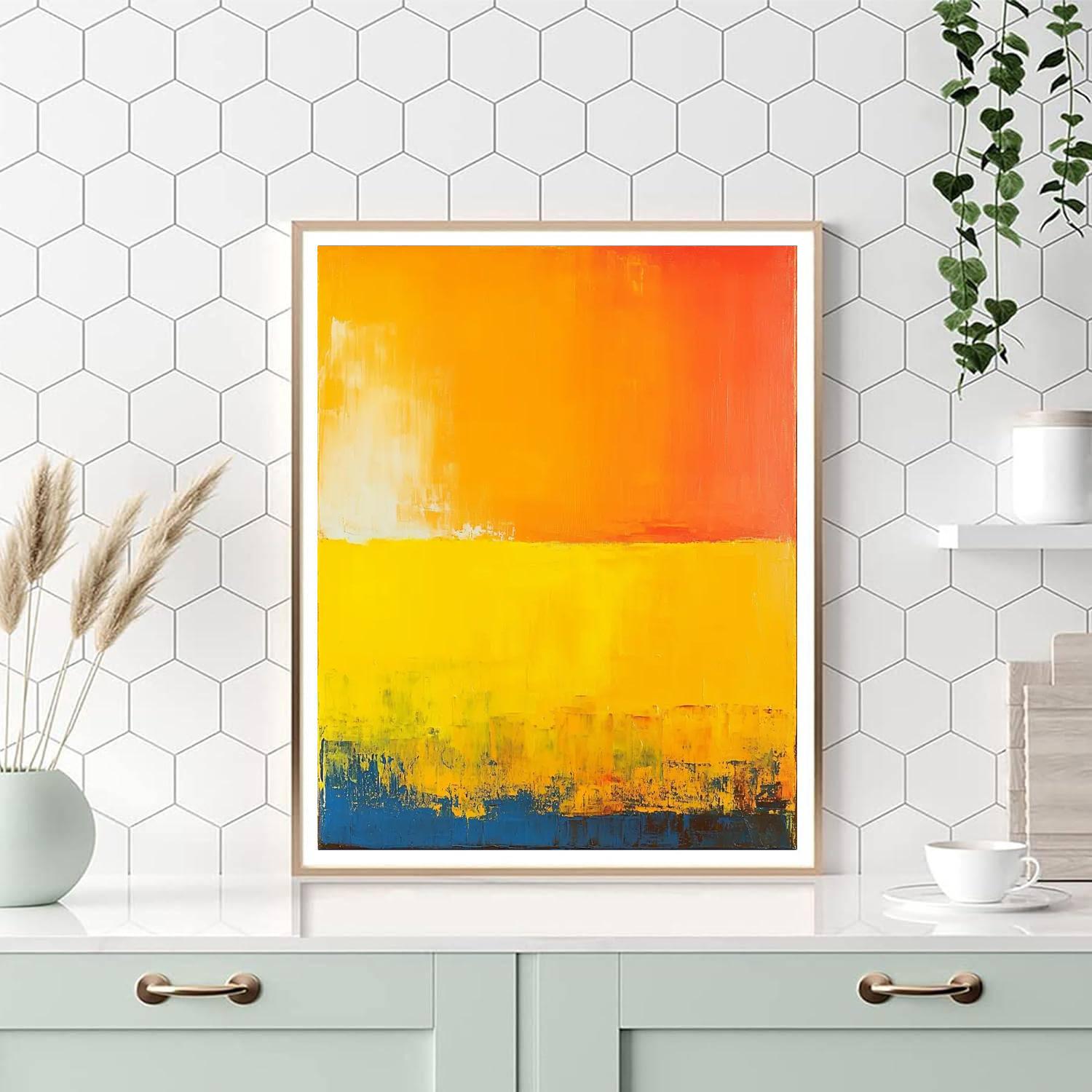 Mark Rothko Inspired Journey Through Light  Numbered Painting Kits