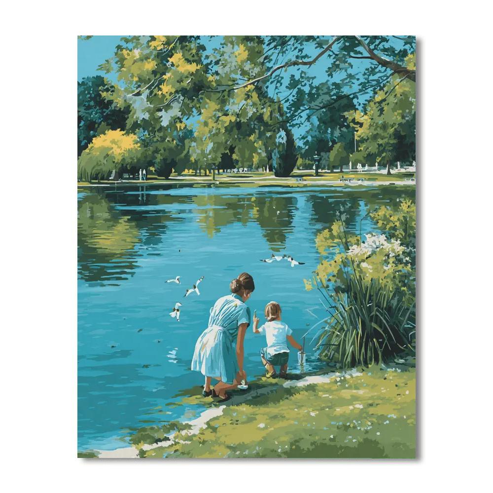 Echoes Of Kindness Number Painting