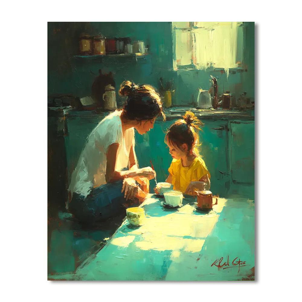 Serene Beginnings DIY Paint By Numbers