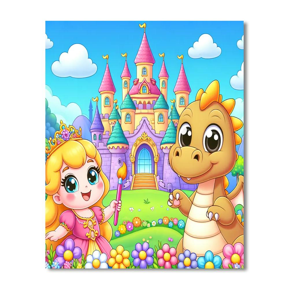 Mystical Fairy Tales Number Painting