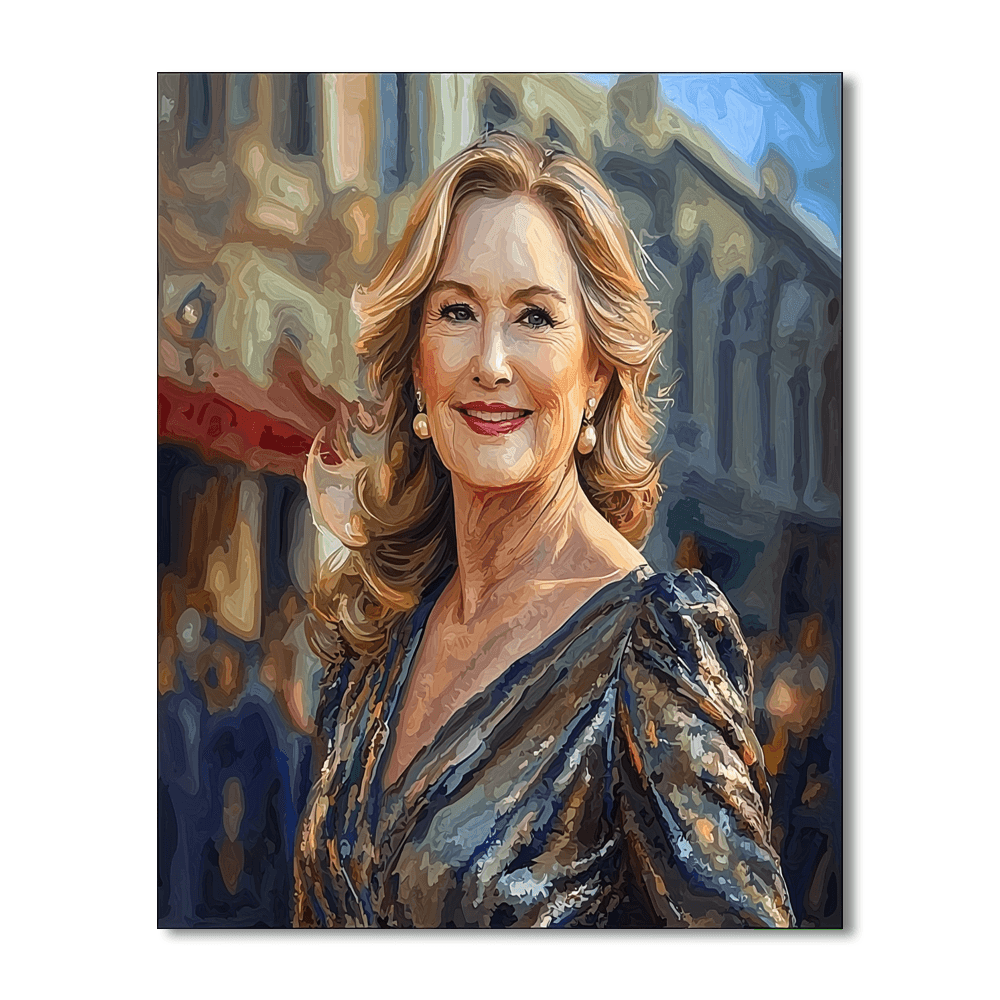 Meryl Streep: The Unmatched Artistry Of A Silver Screen Sorceress Painting Number Kit